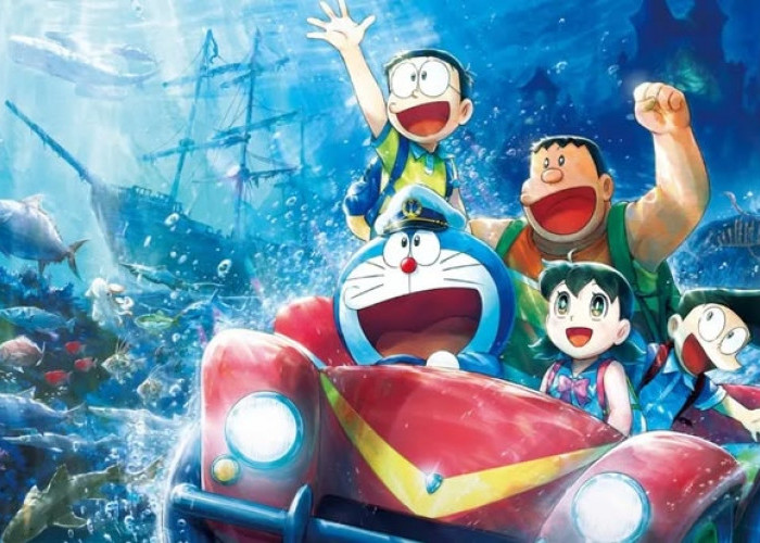 Sinopsis Doraemon the Movie: New Nobita and the Castle of the Undersea, Petualangan Seru ke Negeri Atlantis