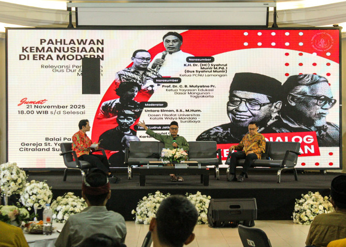 Gereja Katolik ‘Angkat’ Gus Dur dan Romo Mangun sebagai Pahlawan Kemanusiaan Era Modern