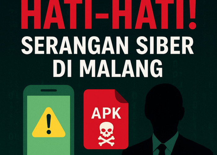 Serangan Siber Sasar Pejabat Malang, Diskominfo: Hati-Hati Klik File APK!