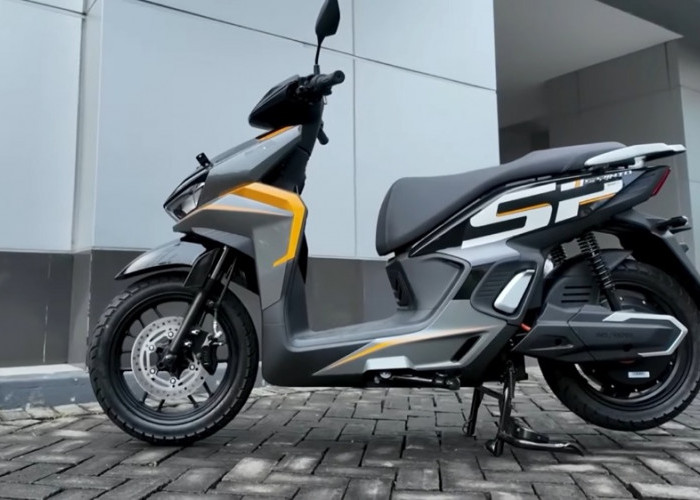 Indomobil e-Motor Sprinto 2026 Usung Desain Sporty Futuristik, Siap Bidik Pengguna Motor Bensin