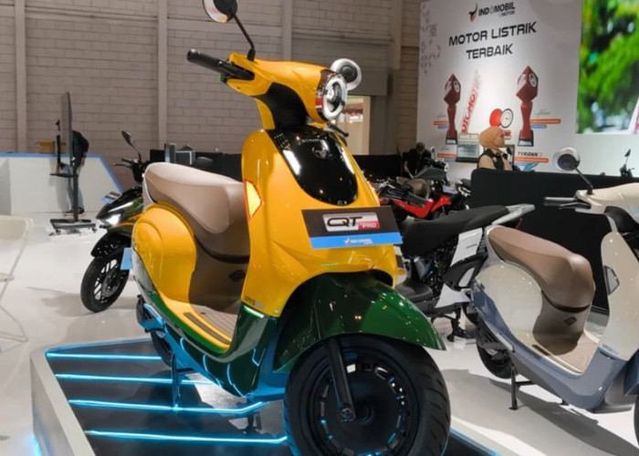 Indomobil eMotor Qt Meluncur, Motor Listrik Rp15 Jutaan dengan Fitur Modern dan Jarak Tempuh 135 Km