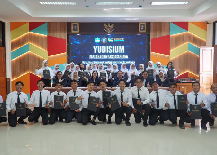 30 Mahasiswa Fapet UB Lulus Yudisium, Siap Terjun ke Dunia Profesional