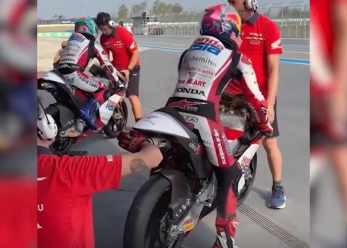 Veda Ega Pratama Bikin Ducati Kepincut, Honda Siapkan Mesin Rahasia untuk Moto3 Mugello