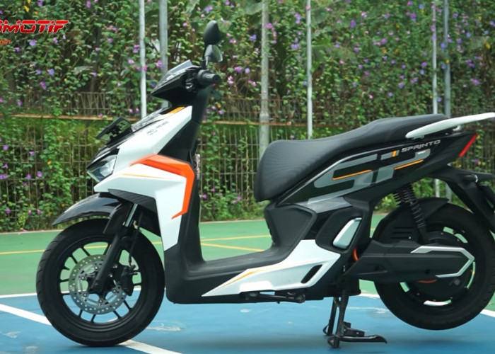 Indomobil E-Motor Sprinto Punya Fitur Lengkap, dari Layar Sentuh hingga Regenerative Braking Dua Level