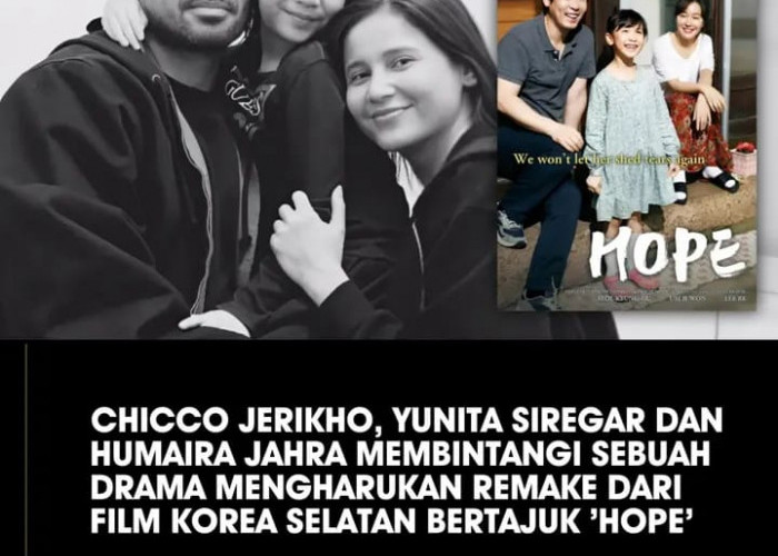  Film Korea 'Hope' Hadir dalam Versi Indonesia, Dibintangi Chicco Jerikho hingga Humaira Jahra