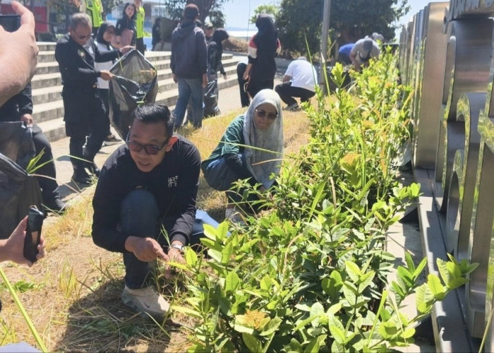 World Cleanup Day di Kota Batu: Pasar Among Tani Jadi Galeri Mural Lingkungan