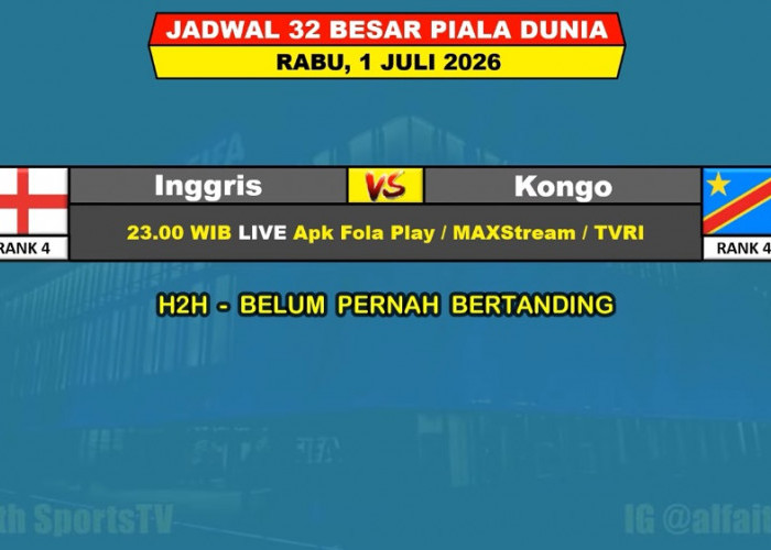 Prediksi Inggris vs RD Kongo: The Three Lions Diunggulkan, Mampukah Wakil Afrika Bikin Kejutan?