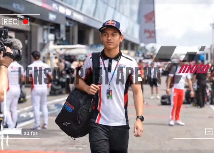 Veda Ega Pratama Jadi Sorotan Jelang Moto3 Ceko, Paket HRC Picu Spekulasi di Paddock