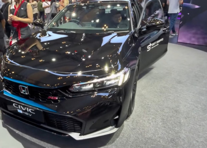 Honda Civic RS Hybrid 2026 Dapat Fitur S+ Shift, Sensasi Ganti Gigi Makin Natural