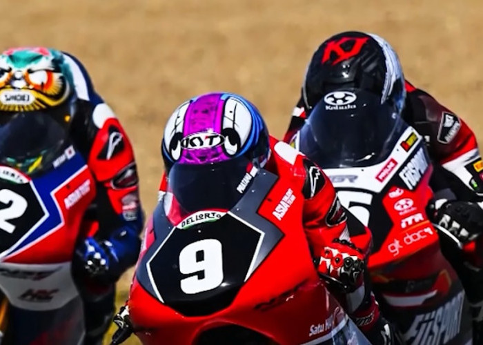 Veda Ega Pratama Bikin Geger Moto3 Thailand, Gaji Rookie Honda Asia Jadi Sorotan