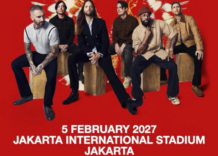 Maroon 5 Siap Tampil di JIS 2027, Ini Pilihan Tiket dan Fasilitas VIP
