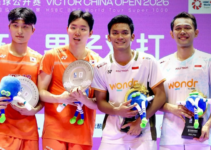 Komentar Celana Fajar/Fikri Jadi Sorotan di China Open 2026, Fans China Malah Bercanda Sepanjang Final