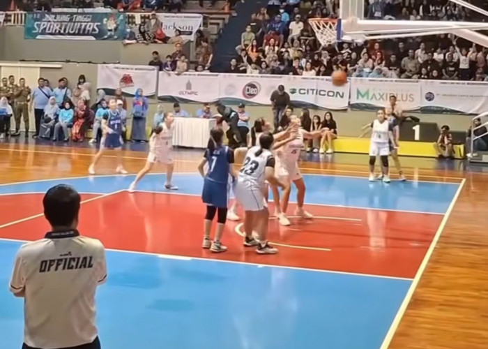 Tim Basket Putri Kota Malang Tembus Semifinal Porprov Jatim 2025 Usai Bungkam Blitar 73-25