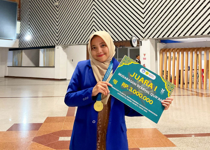 Mahasiswi UM Juara 1 Syarhil Qur’an di MTQ Mahasiswa Nasional 2024