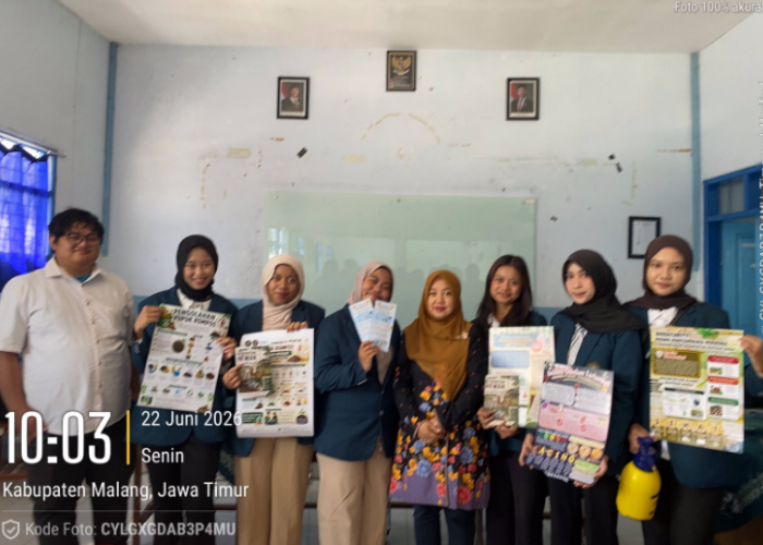 Mahasiswa KKN FKH UB Bekali Siswa SMK PP Wiyata Bakti Kompetensi Kesehatan Hewan dan Manajemen Peternakan