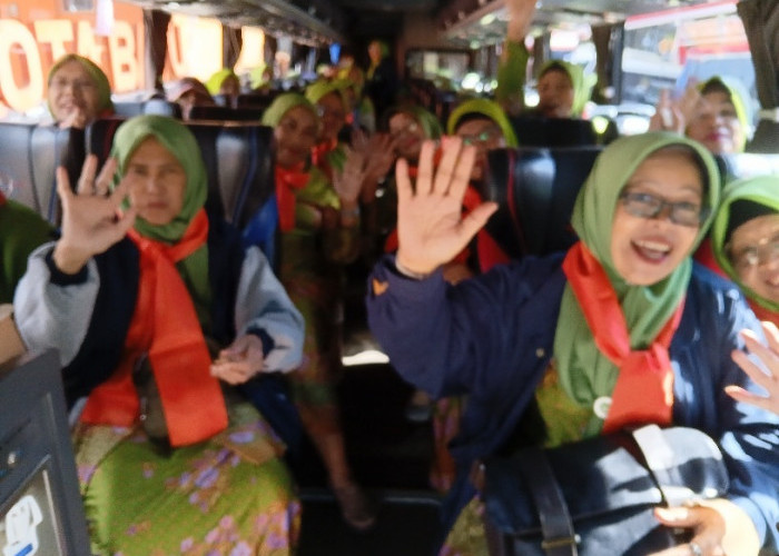 600 Penggembira Muktamar ke-35 NU dari Kota Batu Bertolak ke Jombang, Agenda Awal Ziarah Muassis