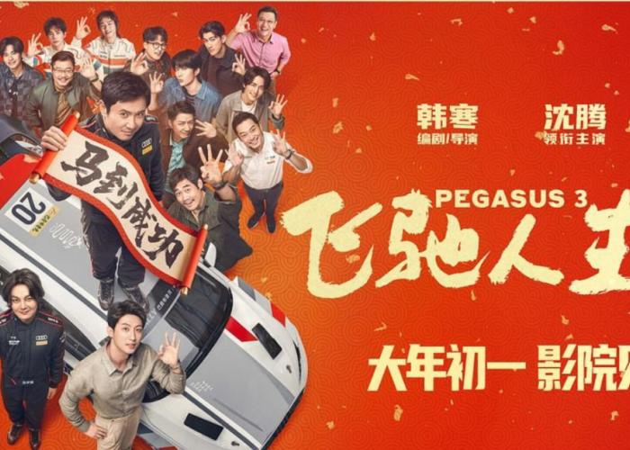 ‘Pegasus 3’ Tayang di Bioskop Mulai 20 Mei, Sinopsis: Zhang Chi Comeback ke Ajang Reli Dunia Paling Ekstrem