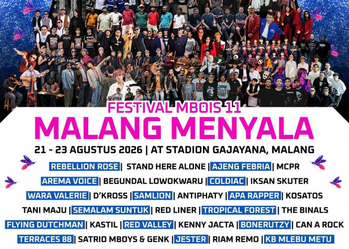 Malang Menyala! Begundal Lowokwaru dan 7 Grup Musik Lokal Panaskan Hari Pertama Festival Mbois 11