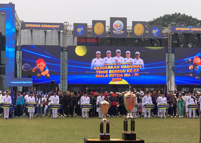 Kejurnas Tenis Piala Ketua MA RI di Malang Jadi Ajang Pemersatu Warga Peradilan, Dongkrak Hunian Hotel dan Wis