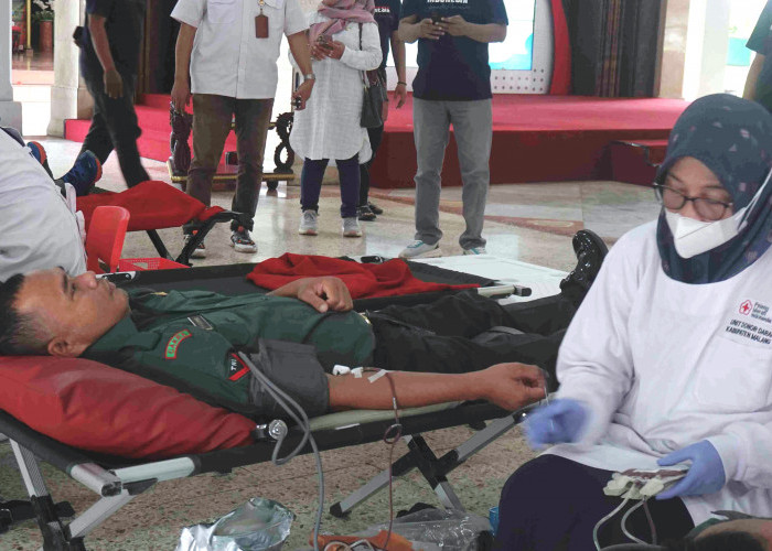 PWI Malang Raya Gelar Kegiatan Donor Darah