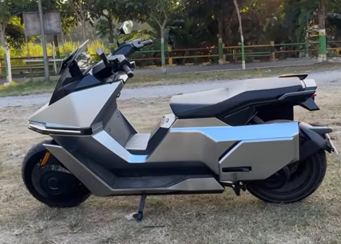 OMO X Resmi Meluncur! Motor Listrik Futuristis dengan Suspensi Double Wishbone, Fast Charging, dan TCS