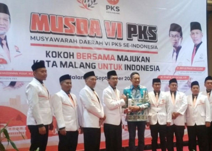 Wali Kota Malang Tekankan Peran Strategis Parpol saat Hadiri MUSDA VI PKS