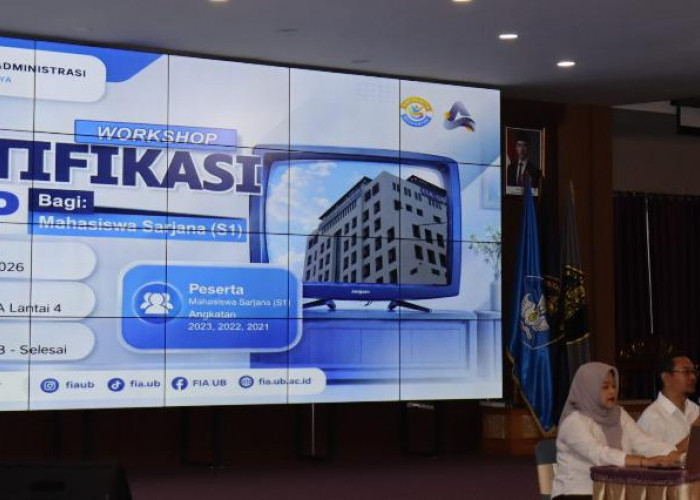 FIA UB Gelar Sosialisasi Workshop Sertifikasi BNSP Bersubsidi, Dorong Mahasiswa Lebih Siap Hadapi Dunia Kerja
