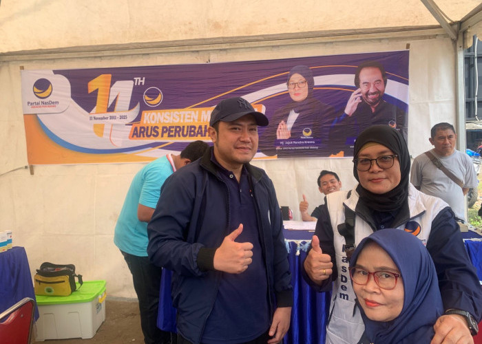 NasDem Kabupaten Malang Rayakan HUT ke-14 dengan Aksi Sosial dan Layanan Kesehatan Gratis