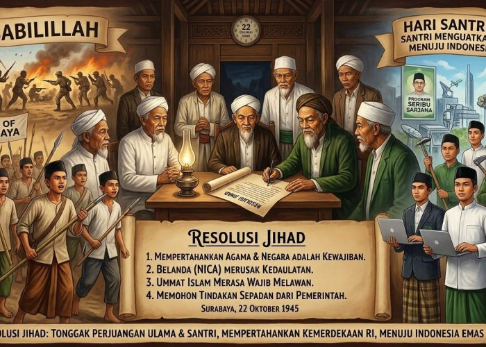 Isi Teks Resolusi Jihad NU 1945 Lengkap, Dibacakan saat Upacara Hari Santri 2026