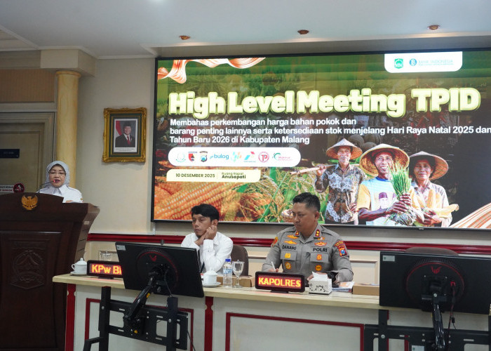 Tekan Inflasi Jelang Nataru, TPID Kabupaten Malang Gelar High Level Meeting