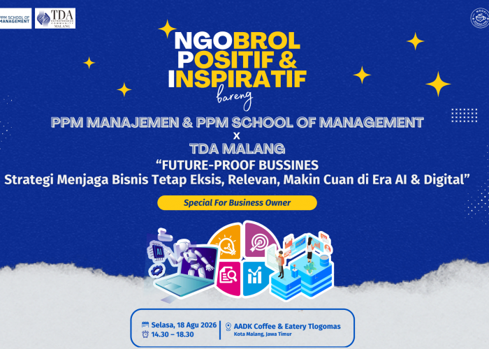 NGOPI PPM Manajemen TDA Malang Bahas Strategi Bisnis Tetap Cuan di Era AI