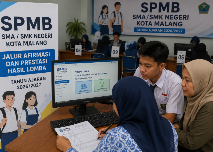 Jalur Afirmasi dan Prestasi SPMB SMA/SMK di Kota Malang Diserbu Pendaftar, Persaingan Makin Ketat