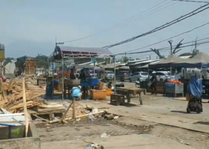 116 Lapak Pasar Induk Gadang Dibongkar, Penertiban Berlangsung Kondusif