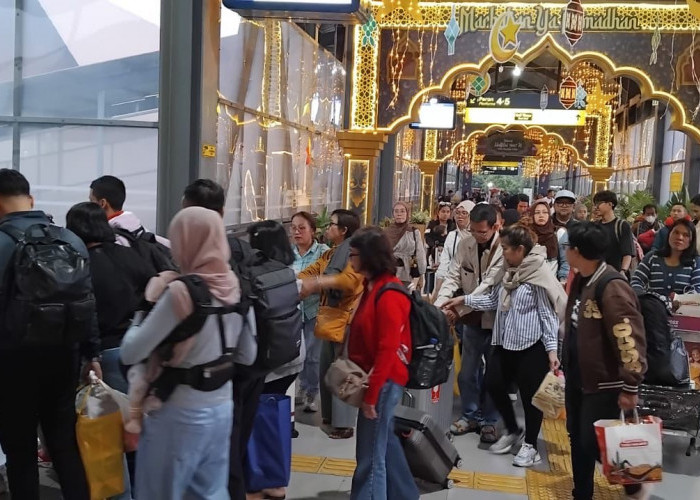 Puncak Arus Balik Tembus 9.351 Penumpang, Stasiun Malang Jadi Titik Terpadat