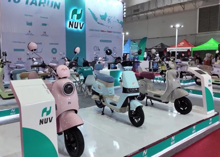 NUV Jadi Sorotan di Jakarta Fair 2026, Tawarkan Garansi 10 Tahun dan Desain Motor Listrik Modern