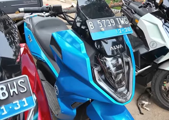 ALVA One Bekas Muncul di Dablong EV, Sudah Pakai Setang Variasi dan Kondisinya Masih Mulus