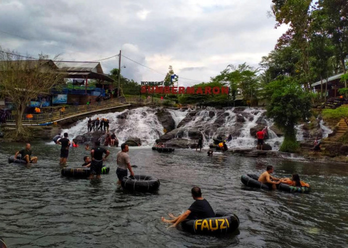 Sumber Maron Kabupaten Malang, Wisata River Tubing Murah dengan Air Terjun dan PLTMH yang Menawan