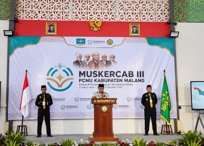 Muskercab III PCNU Kabupaten Malang Dibuka, Fokus Perkuat Konsolidasi Bersama