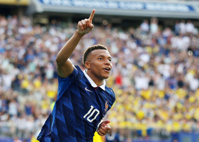 Mbappe Cetak Rekor Besejarah di Piala Dunia 2026, Prancis Gunduli Swedia 3-0