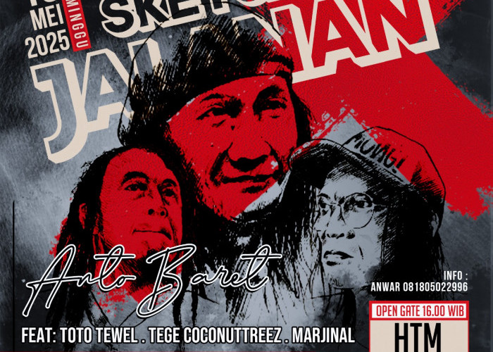 Ditemani Toto Tewel, Anto Baret Akan Gelar Konser Sketsa Jalanan di Wasana Wisata Coban Kethak