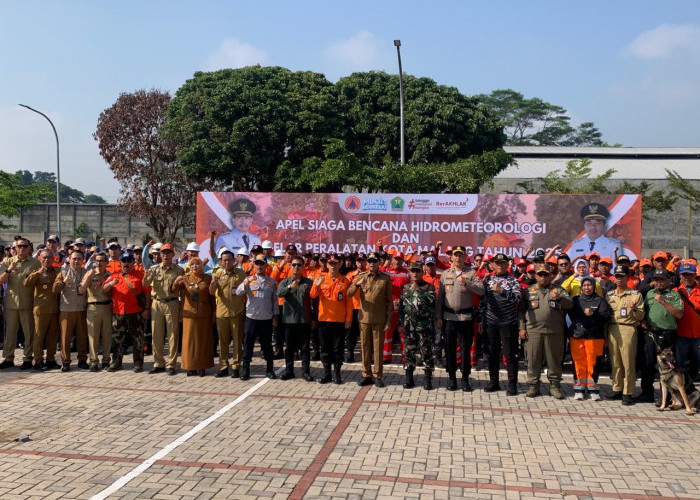 Jelang Musim Hujan, Pemkot Malang Gelar Apel Siaga Bencana Hidrometeorologi