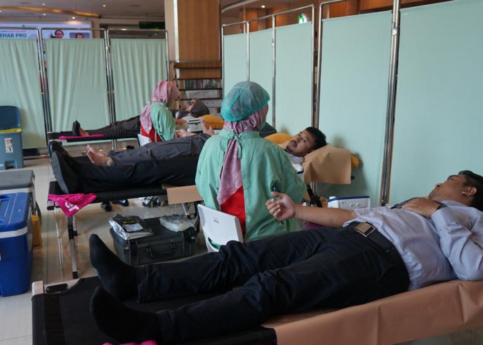 Persada Hospital Gelar Donor Darah Peringati Hari PMI ke-80