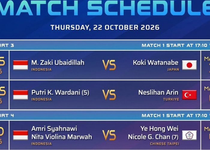 Jadwal 16 Besar French Open 2026 Tunggal Putri: Putri KW Hadapi Neslihan Arin