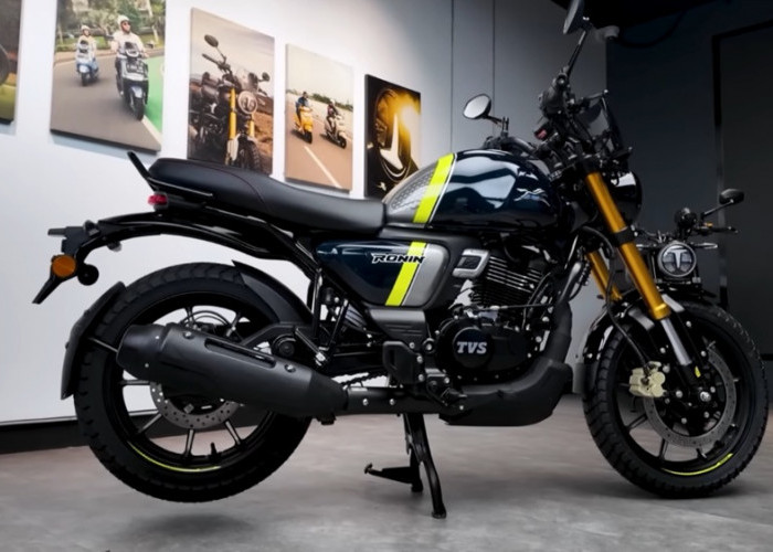 TVS Ronin Midnight Blue 2026 Resmi Jadi Varian Baru, Bawa ABS Dual Channel dan Mesin 225 cc