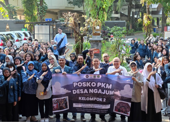 FIB UB Lepas 131 Mahasiswa PKM Desa 2026, Dorong Rebranding Desa Wisata di Kecamatan Ngajum