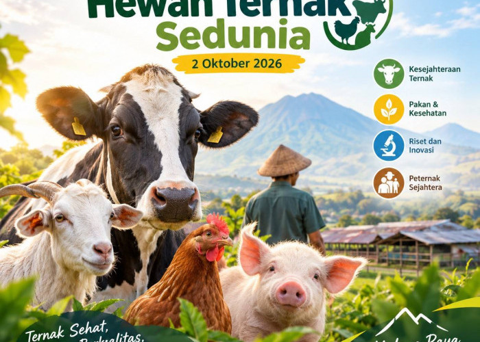 2 Oktober Hari Hewan Ternak Sedunia, Malang Raya Punya Potensi Peternakan Besar, Ini Riset-risetnya