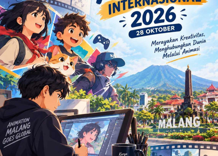 Hari Animasi Internasional 28 Oktober 2026: Studio Malang Garap Anime Jepang hingga Tembus Pasar Global