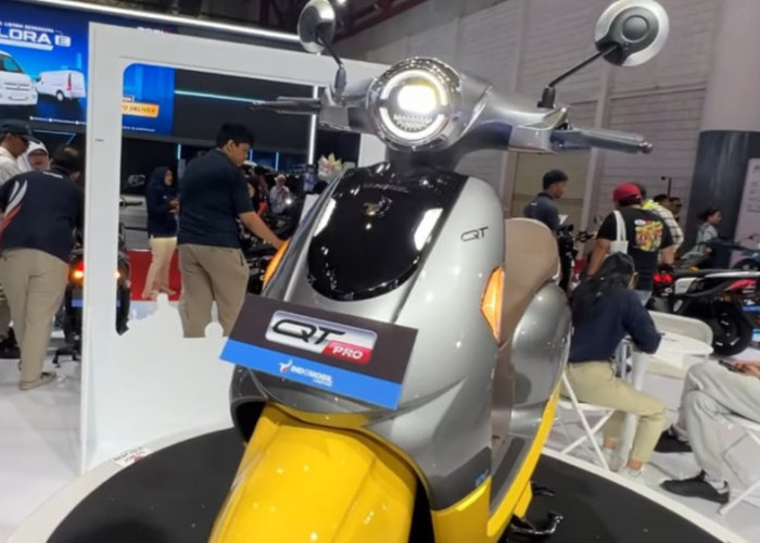 Indomobil eMotor Qt Pro Diuji Berboncengan di IMS 2026, Begini Kesan Pertama Pengunjung