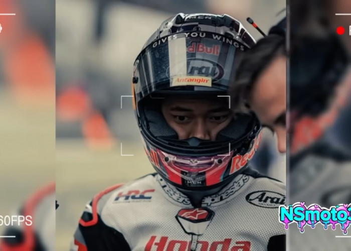 Veda Ega Pratama Menangis di Garasi Catalunya, HRC Dikabarkan Siapkan Perlakuan Khusus