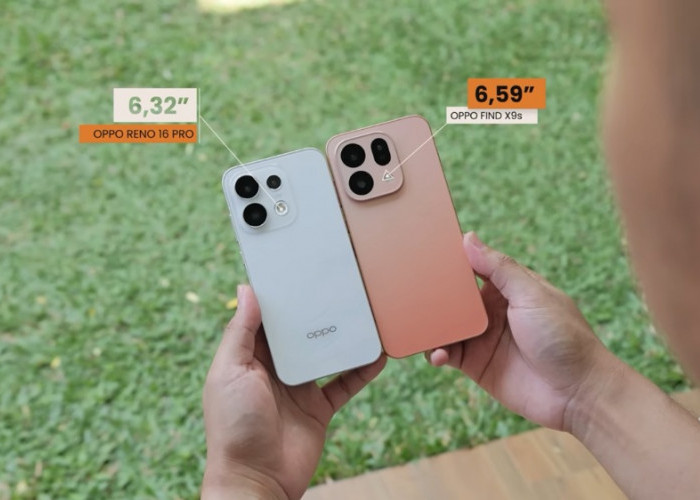 OPPO Find X9s Bikin Reno 16 Pro Terlihat Berbeda, Ini Perbandingan Lengkapnya